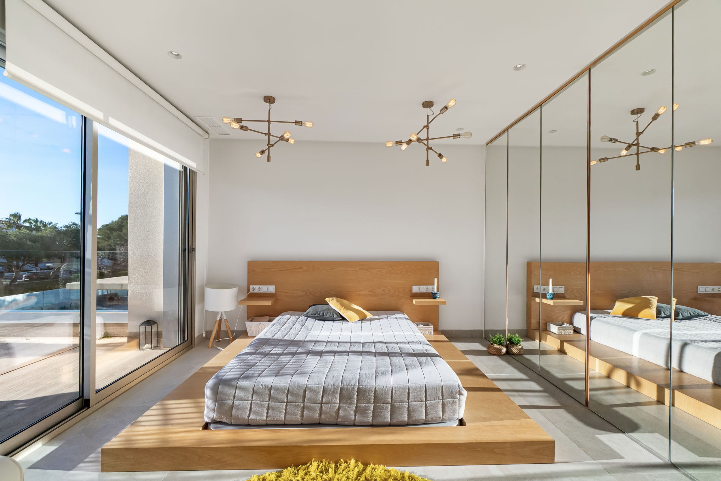 Primary bedroom real estate photo