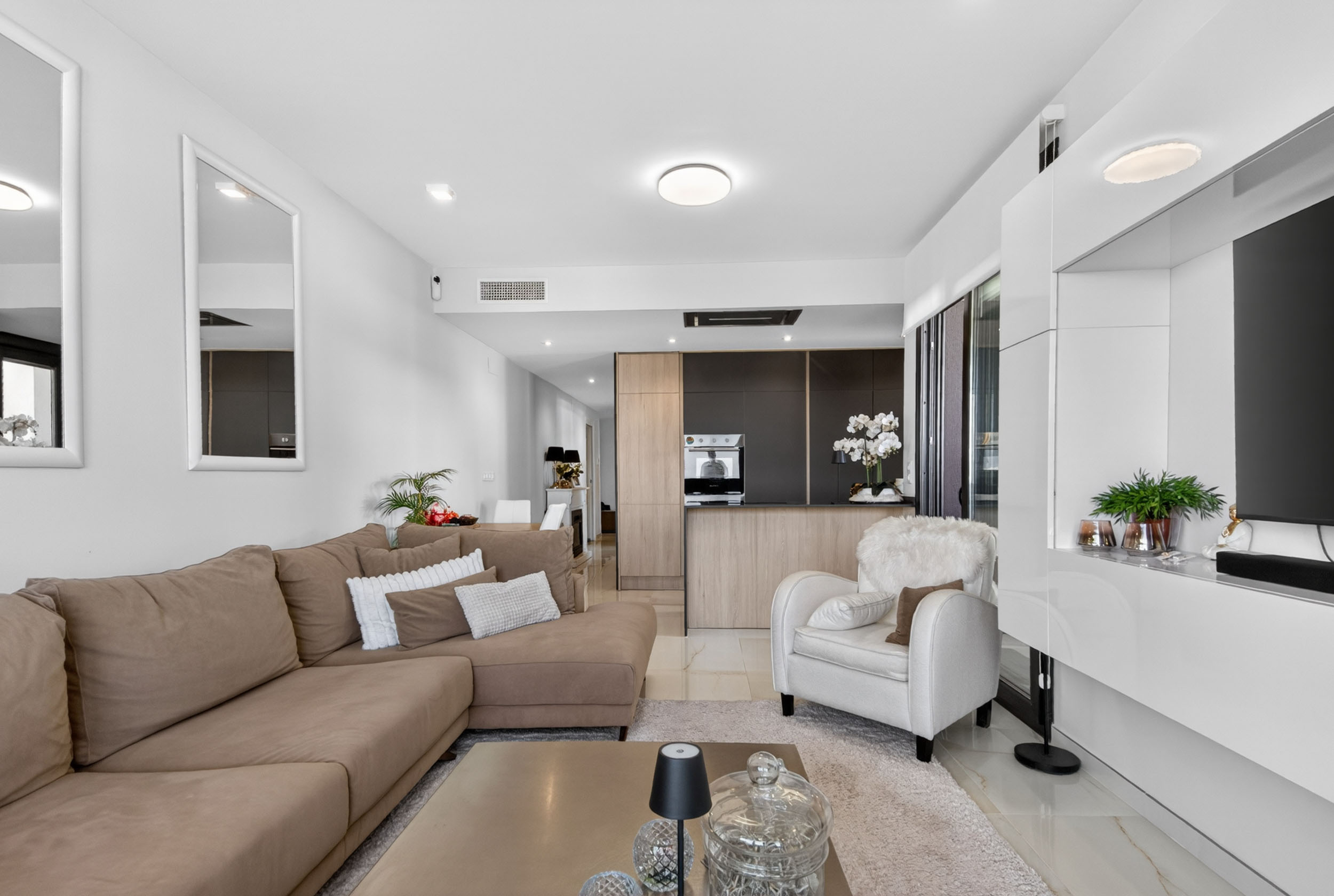 Interior room real estate photo